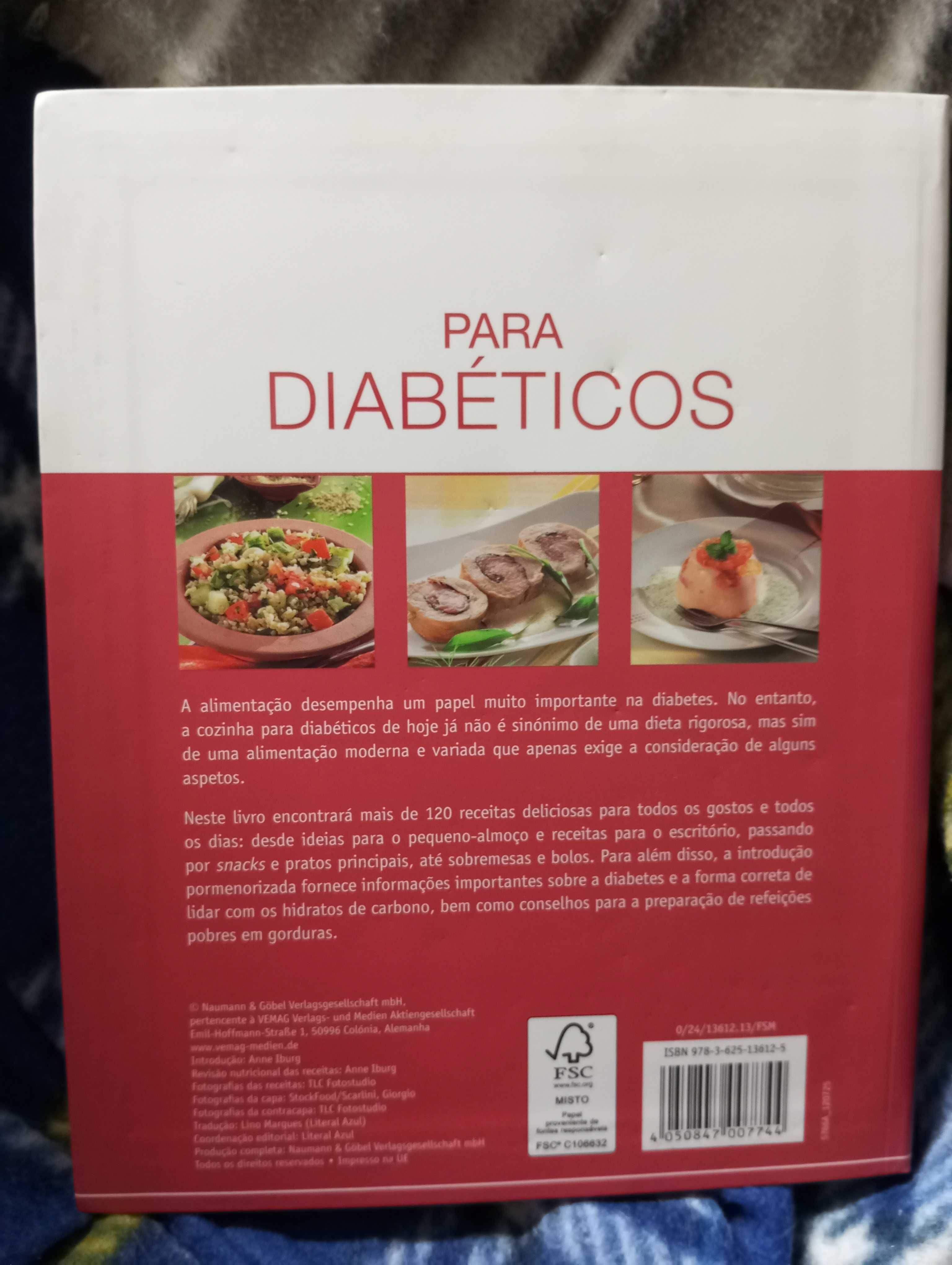 Para diabéticos, mais de 120 receitas