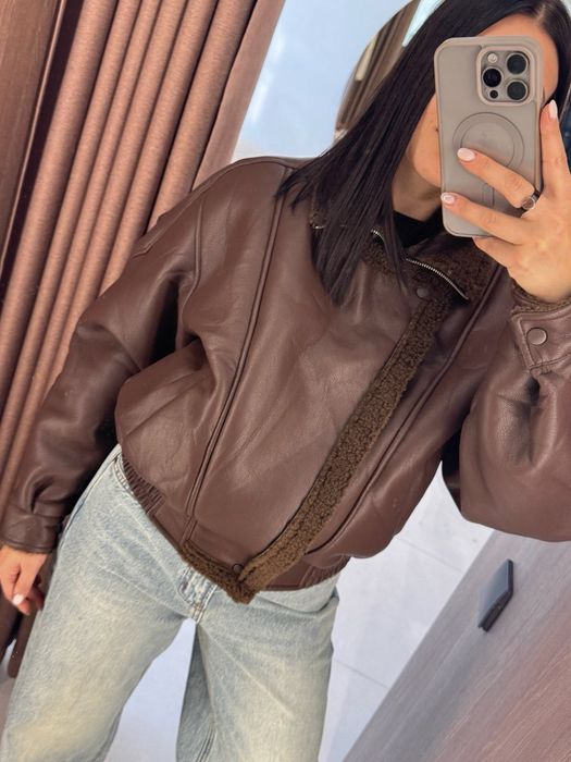 Стильна жіноча дублянка