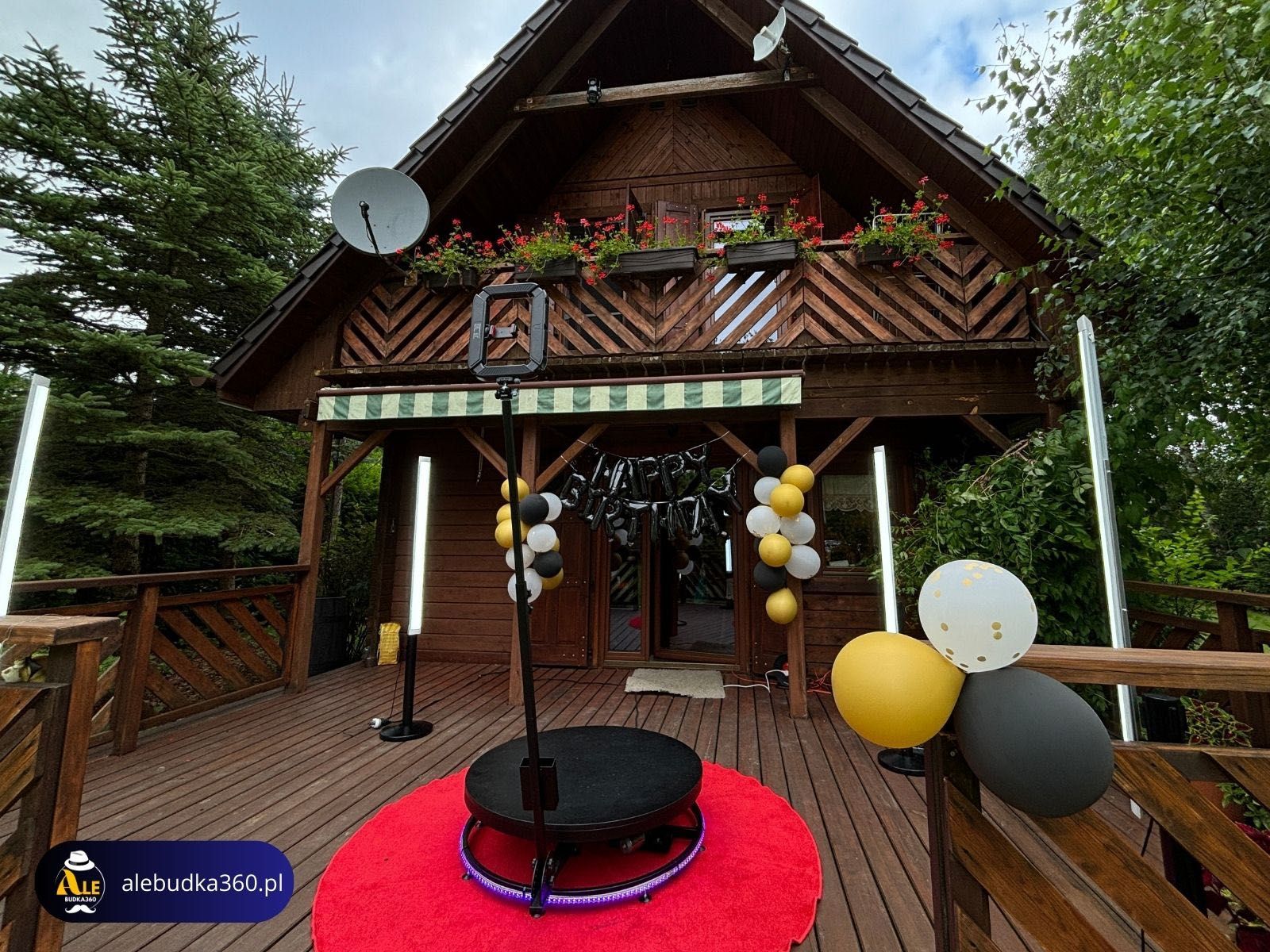Fotobudka 360 | P R O M O C J A | Złota ścianka VIP