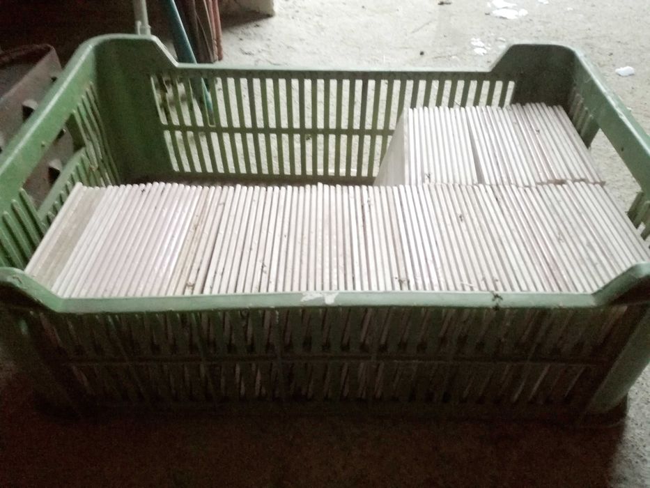 Płytki Ceramiczne 116 sztuk Czechosłowacja 15x15 cm