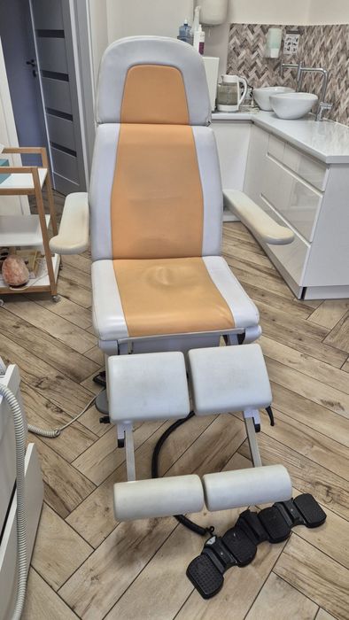 Fotel do pedicure hellmut ruck elektryczny podnośnik