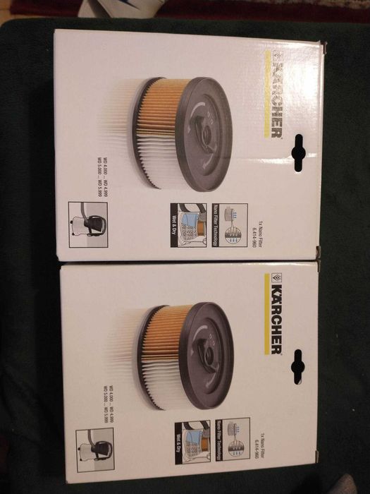 2 sztuki Filtr do odkurzacza KARCHER 6.414-960