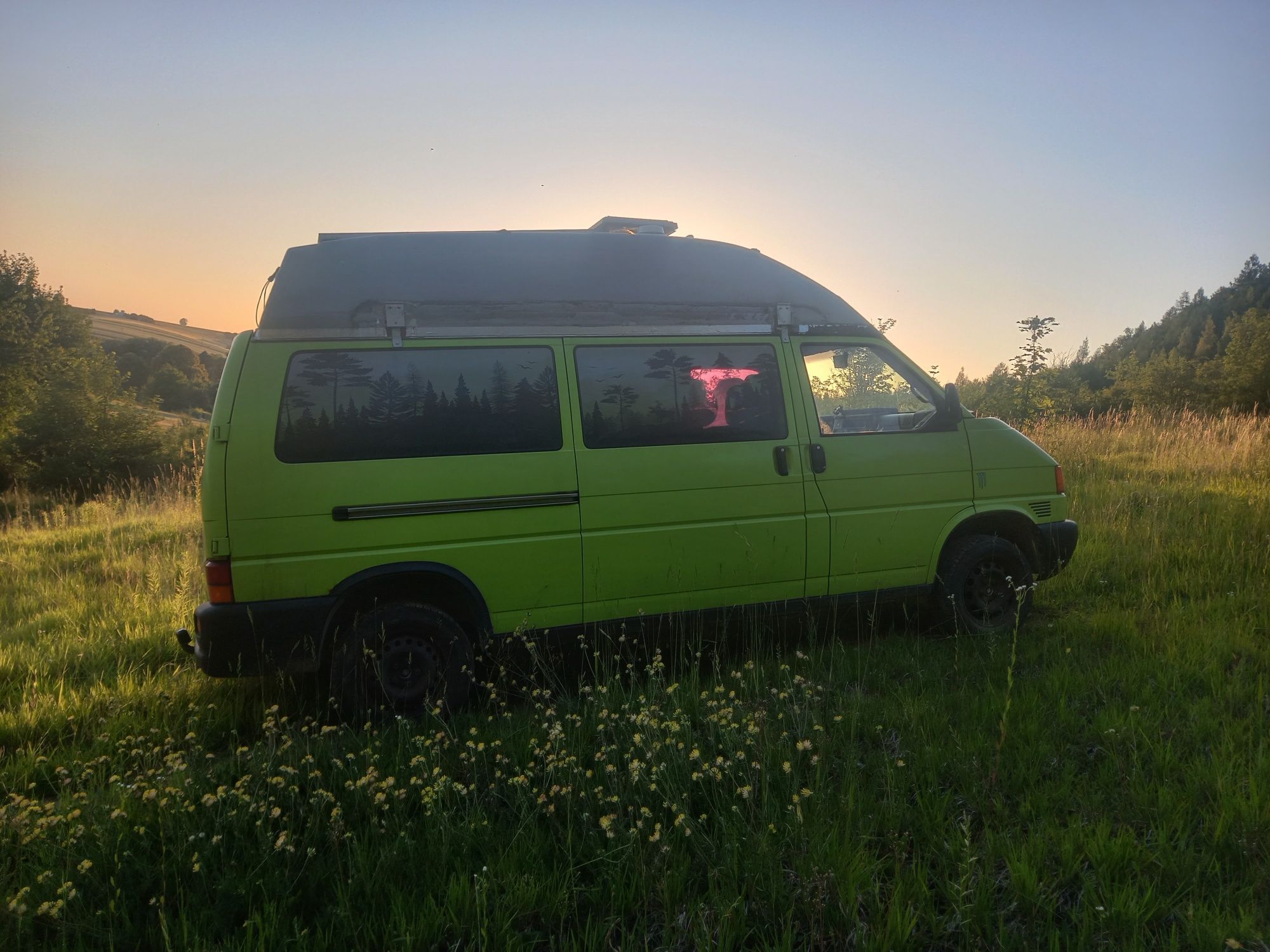 Vw t4 2.5 tdi syncro 4x4 kamper klimatyzacja wysoki dach