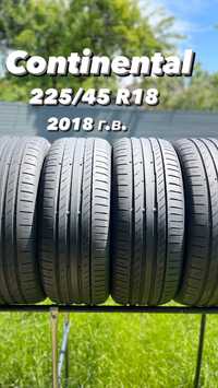 Шини R18 225/45 Continentai 2019 г.в.