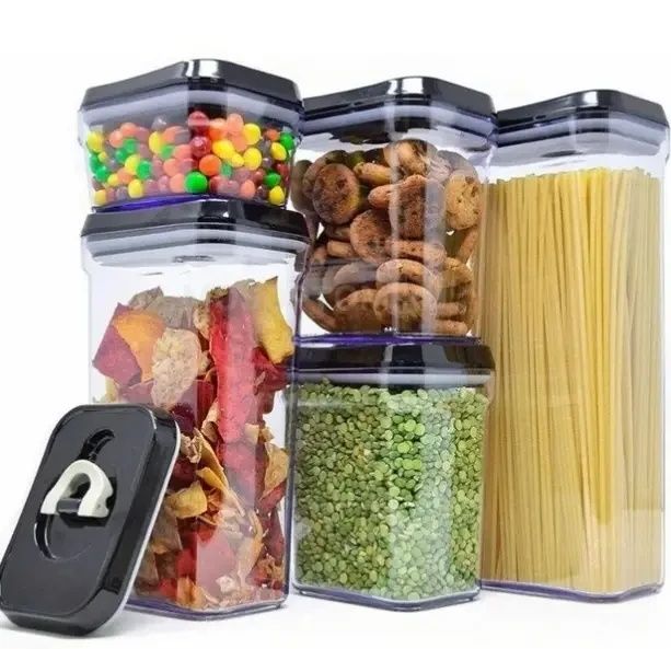 Набір прозорих контейнерів 5шт/7шт