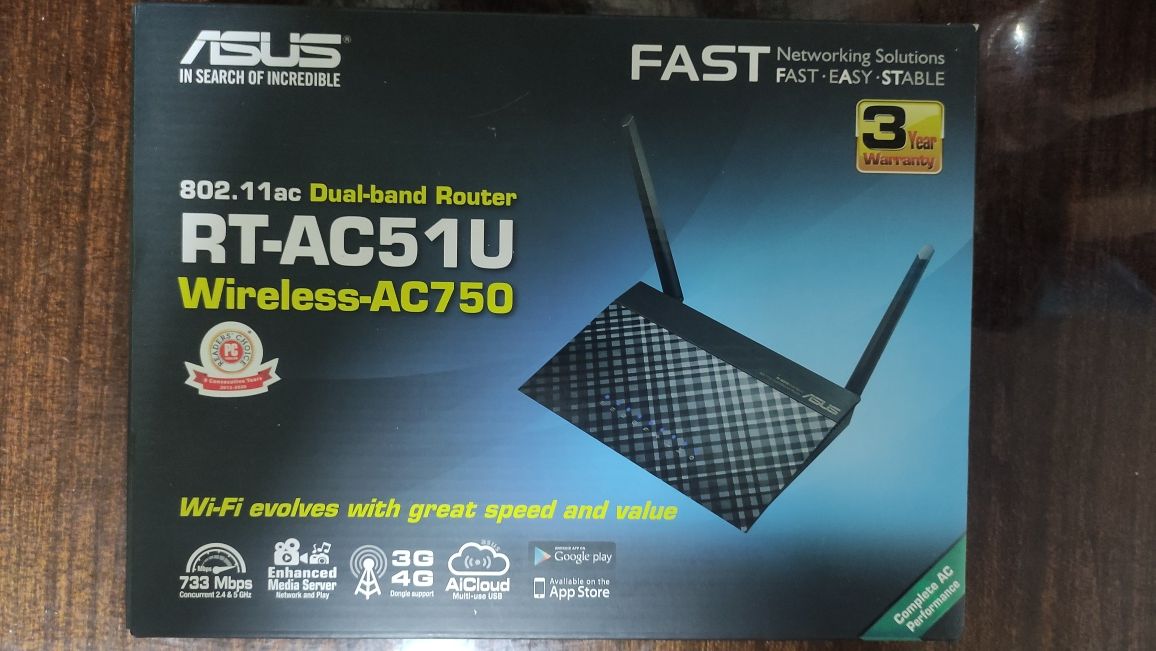 Роутер Asus RT-AC51U