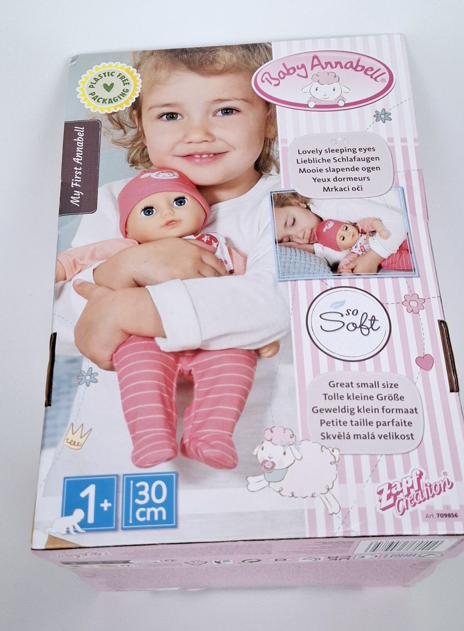 Nowa Lalka Anabell Zapf Creation 30 cm