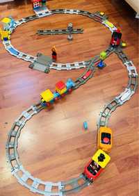 Конструктор Lego Duplo железная дорога с паровозами