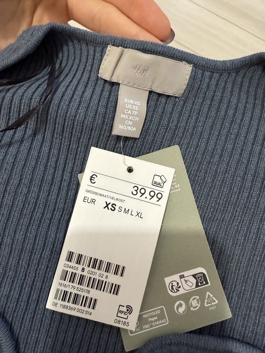 Нове плаття міді H&М із біркою