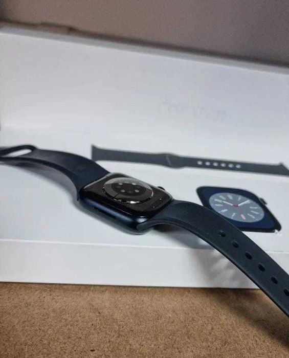 Apple watch series 8 40 mm czarny na gwarancji nowy otwarte pudelko