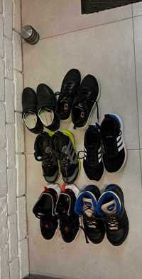 6 par butów chłopięcych 35 - 38 buty chłopięce Jordan Adidas Nike