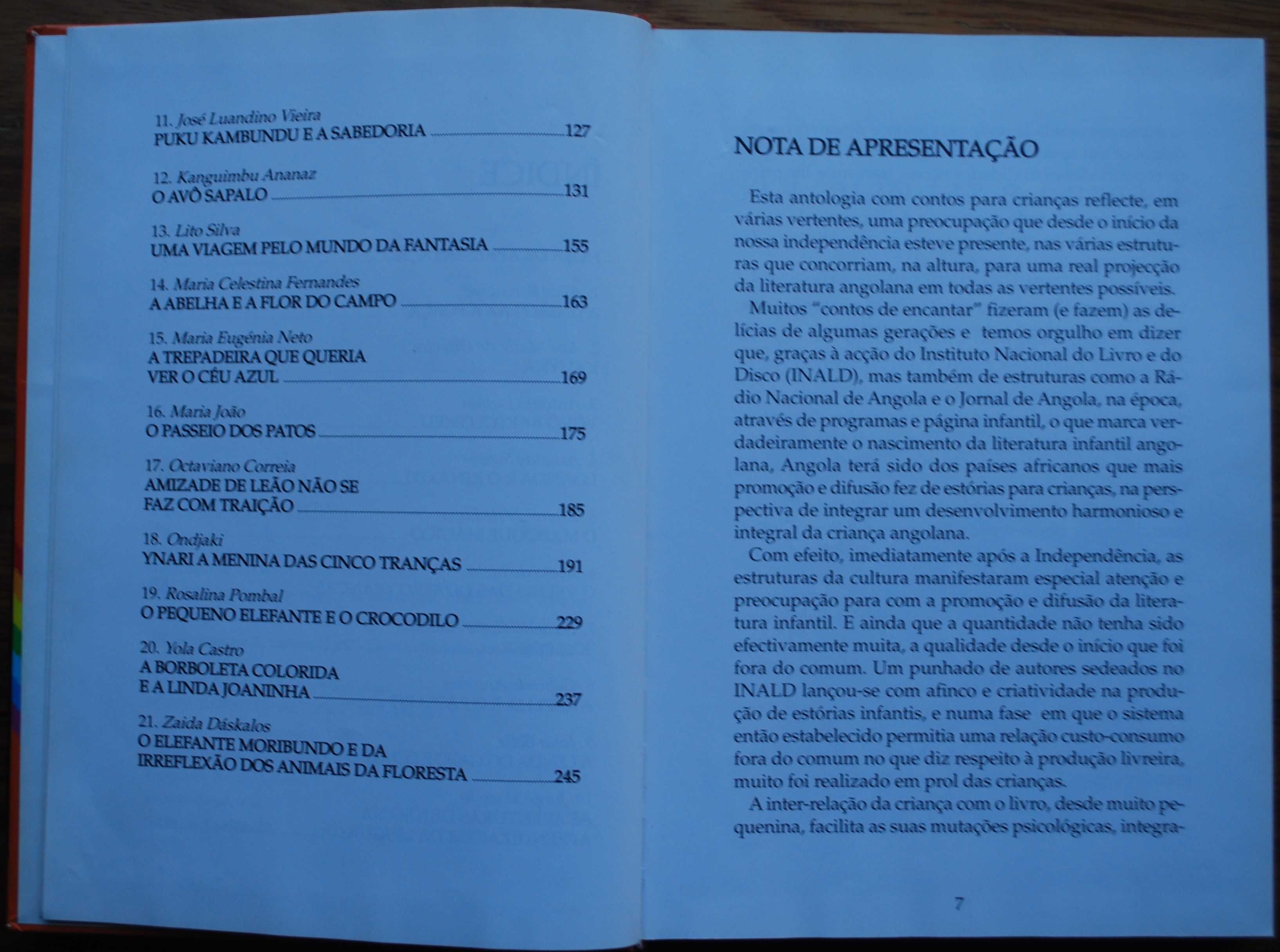 Histórias de Encantar (Livro de Ouro da Literatura Infantil Angolana)