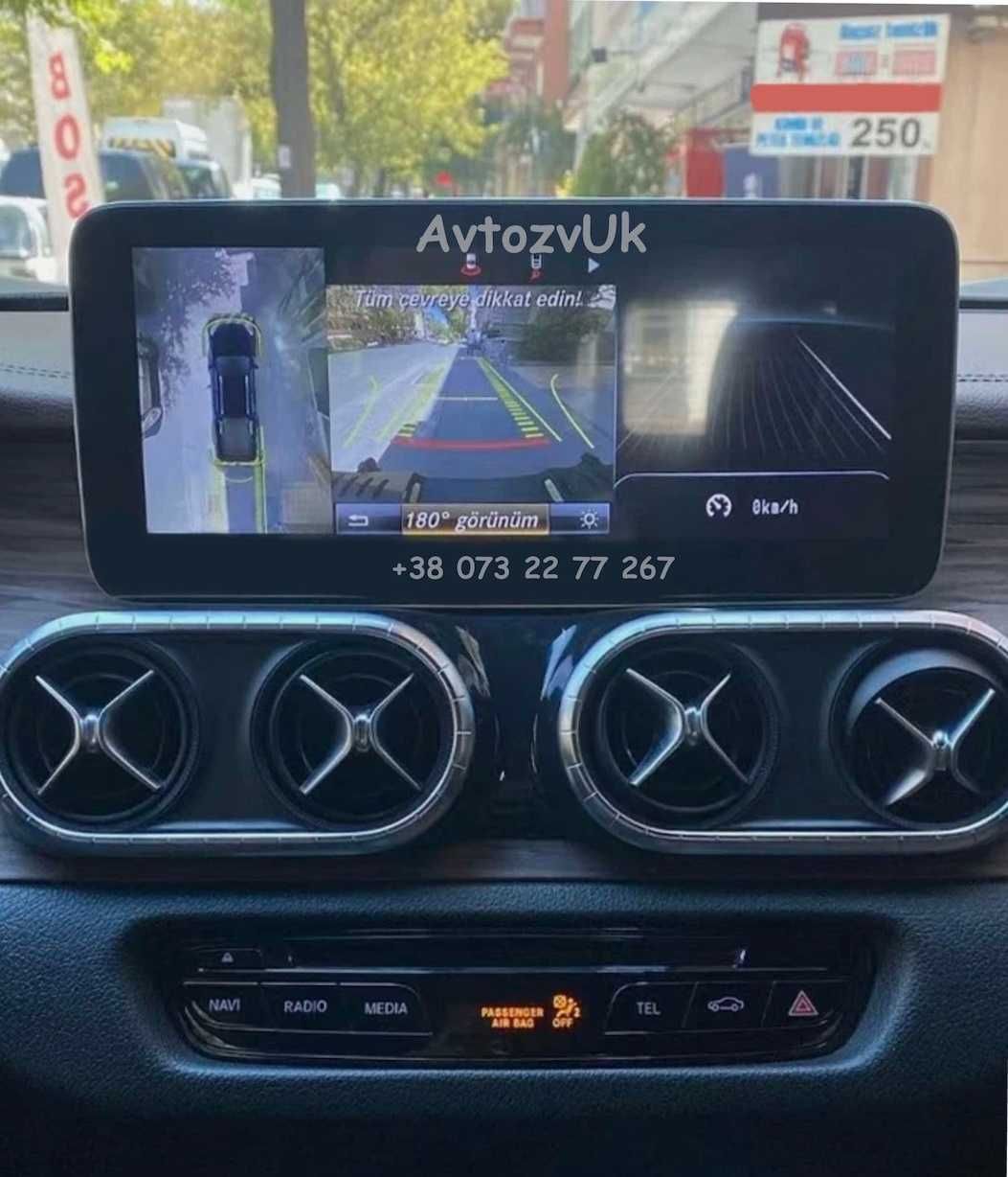 Дисплей X-Class X200 X220D X250D X350D MERCEDES BENZ AMG GT Android 13