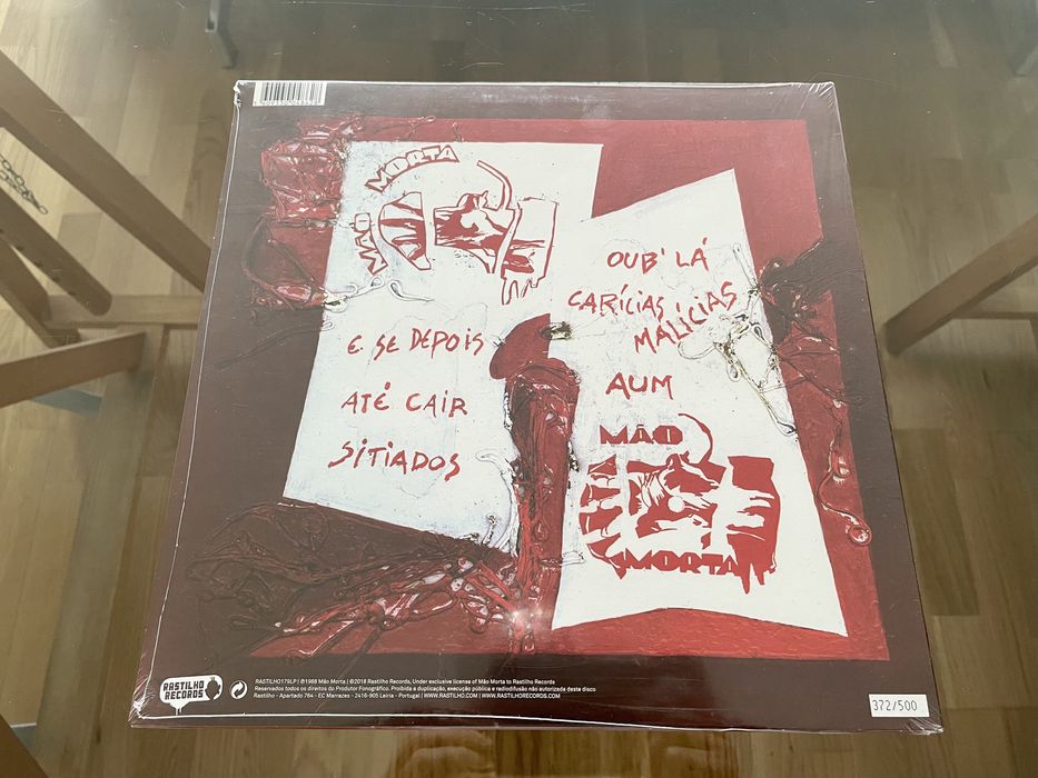 Mão Morta 1° álbum - Corações Felpudos 1ª edição LP Vinil
