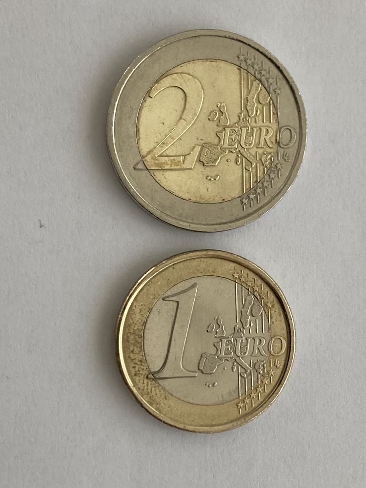 Moedas Set Portugal 2002 - primeiras moedas emitidas em euros