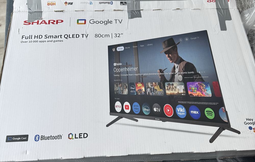 Tv sharp 32” QLED