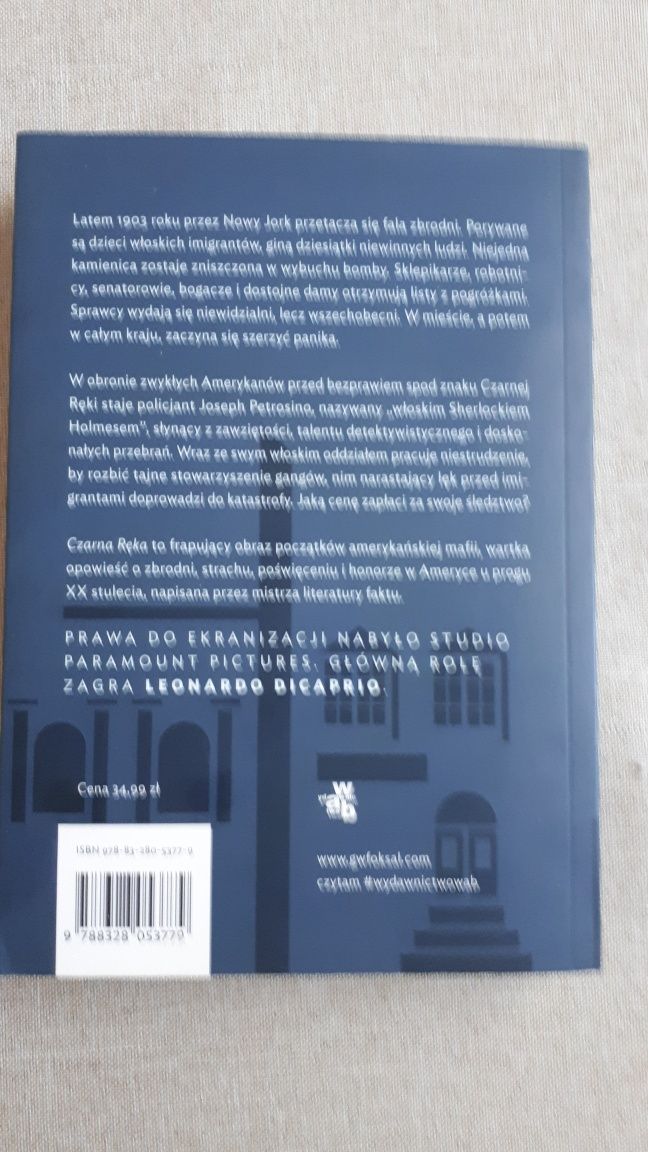 Książka  Czarna Ręka - Stephan Talty