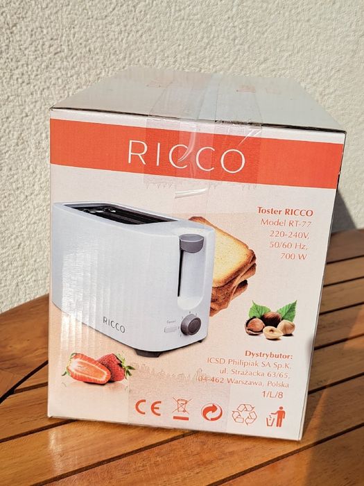 Toster opiekacz do chleba RICCO