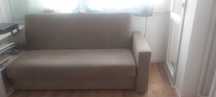 Sofa kanapa rozkładana z pojemnikiem
