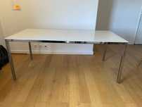 Mesa de jantar em vidro IKEA 6 / 8 lugares