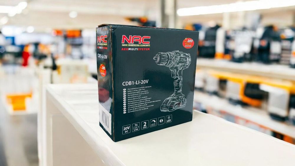 NA LEWARA akumulatorowa wiertarko-wkretarka NAC CDB1-LI-20V nowa