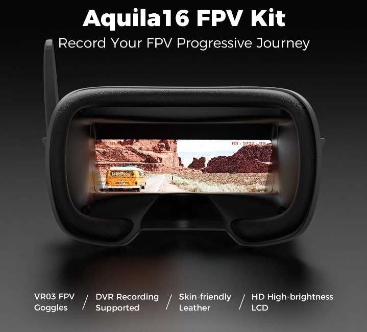 BetaFPV Aquila16 Drone de corrida.(Kit)