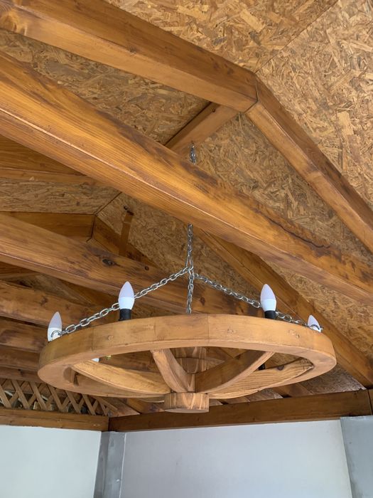 Люстра в біседку