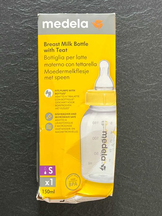 MEDELA Butelka ze smoczkiem o wolnym przepływie S - 150 ml