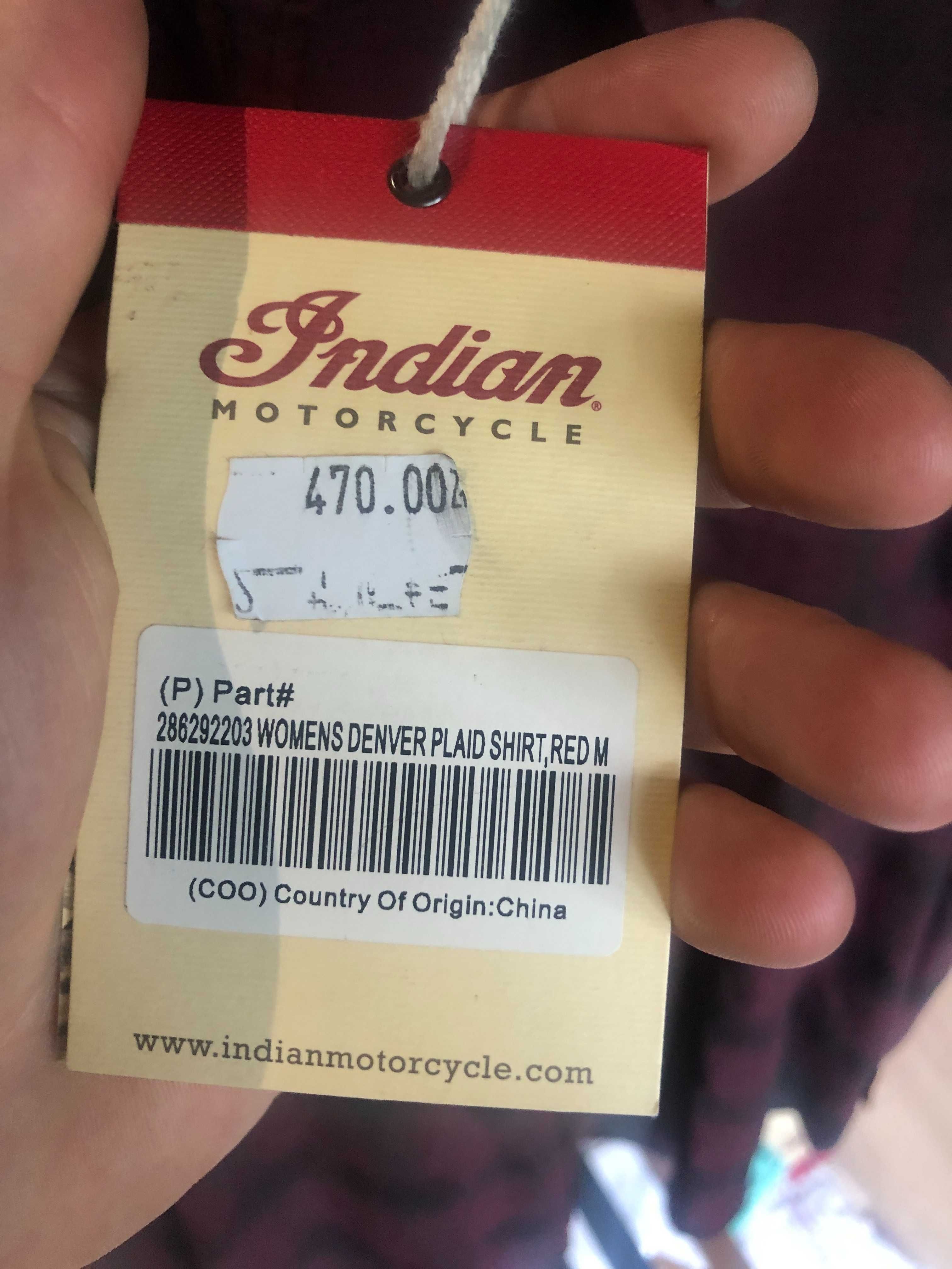 koszula motocyklowa damska Indian Heather plate rozmiar M oe