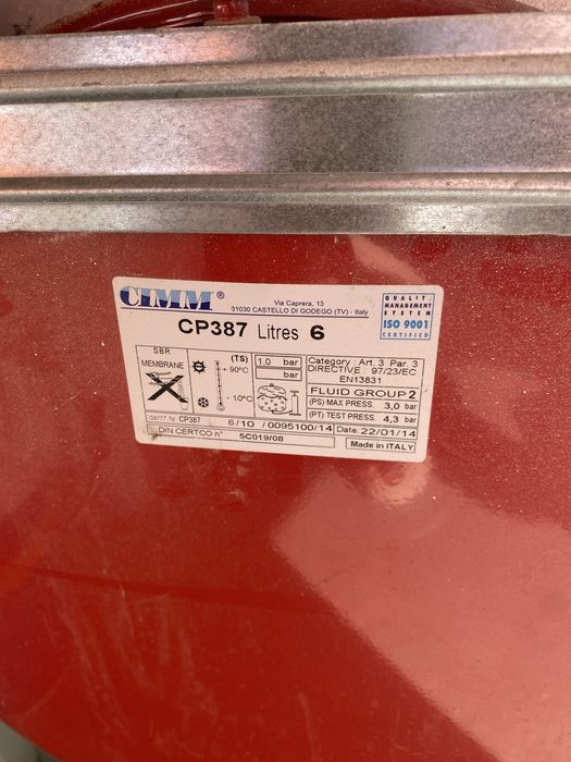 Esquentador caldeira Baxi Victoria Plus