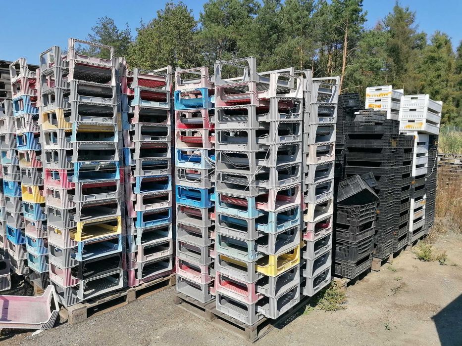 Skrzynki plastykowe do przeróbki