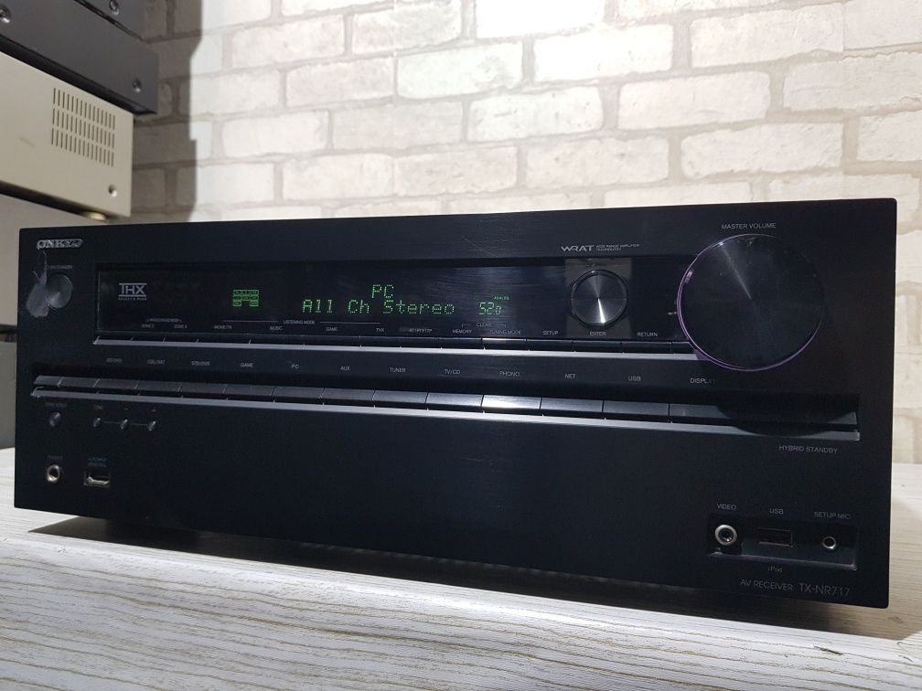 Пульт!7.2 AV-Ресивер Onkyo TX-NR717 7х170Вт HDMI USB 4K