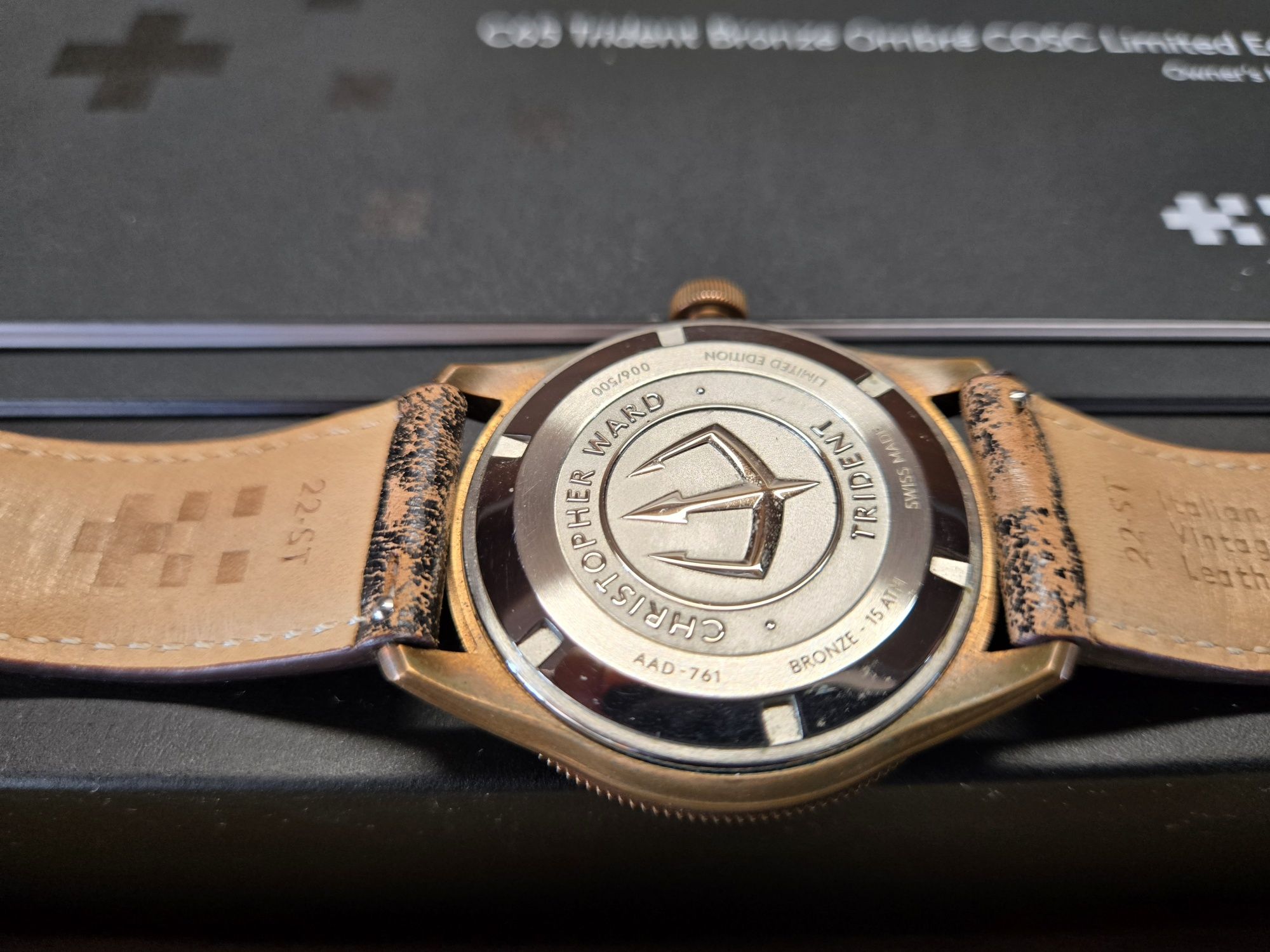 Christopher Ward C65 Trident Bronze Ombre COSC – Limited Edition