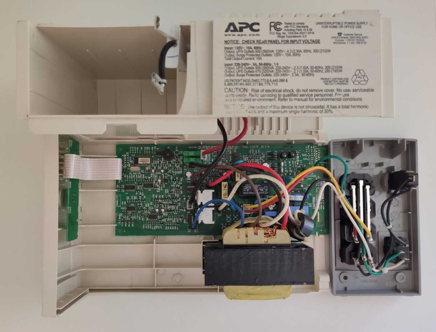 Безперебійник ДБЖ APC Back-UPS 500 CS, не робочий