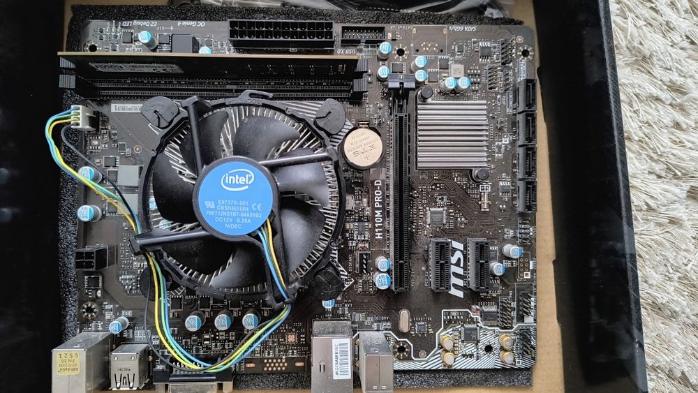 Płyta główna MSI H110M PRO-D + Procesor i5-6400 + RAM DDR4 8GB 2133MHz