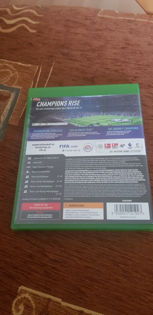 Sprzedam grę FIFA 19 XBOX ONE