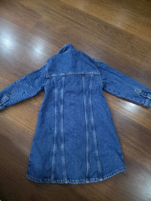 Джинсовое платье zara 4-6