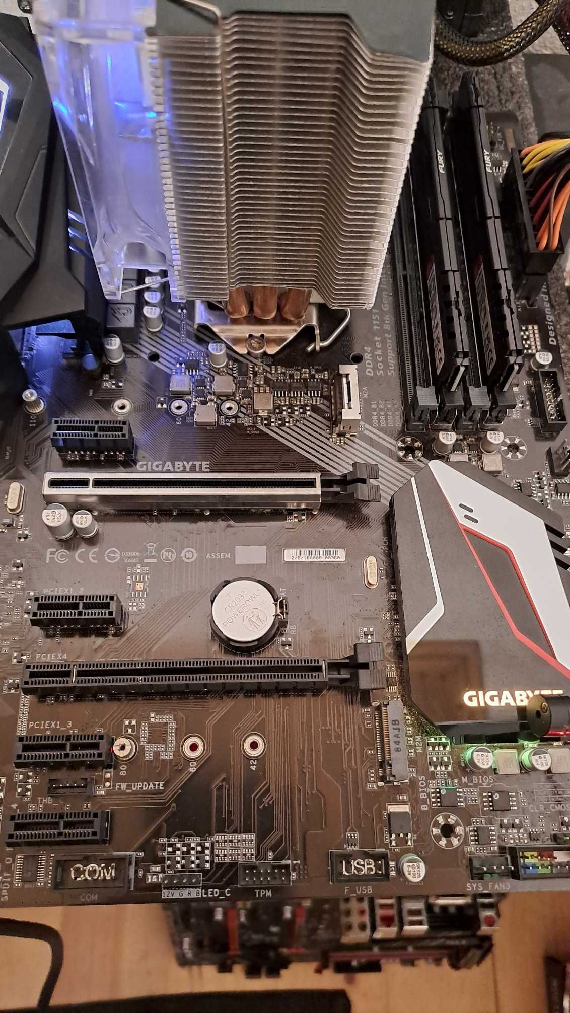 Bundle Intel Core i5-9600K / Board Gigabyte Z390 Gaming X LGA 1151