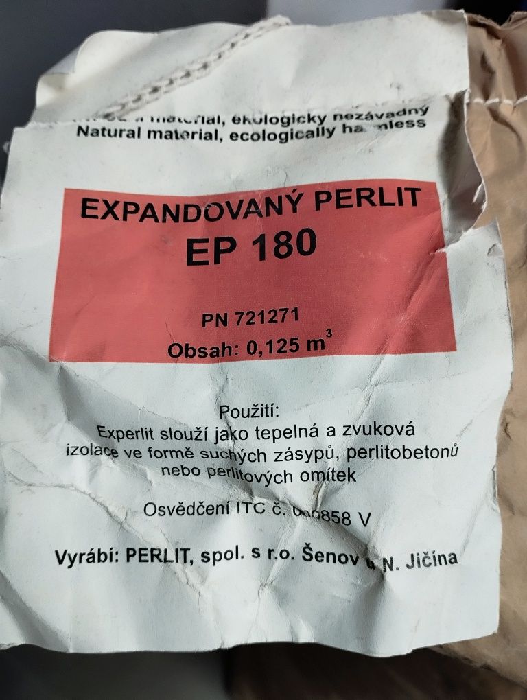 Perlit ekspandowany EP180 125l