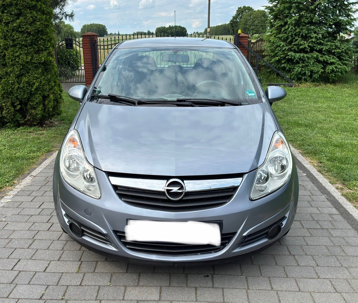 Opel Corsa 1.2 benzyna 80KM-2008r-Klimatyzacja-Webasto-Wspomaganie El. Szyby-