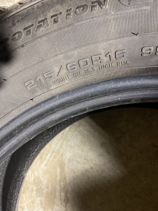 2. Opony zimowe fulda kristal control 215/60r16 komplet wysylam
