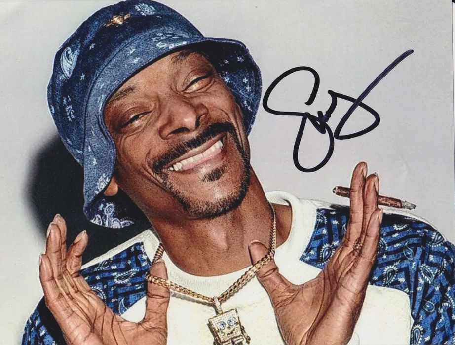 Snoop Dog - autograf, fotografia 15x21 cm
