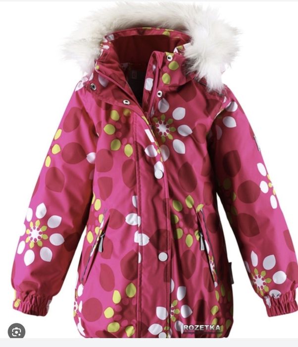 Куртка для дівчинки 104 р Reima- термокуртка парка.
