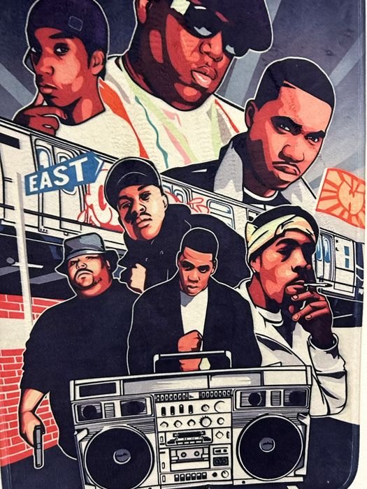 Tapete quarto hip hop lengend
