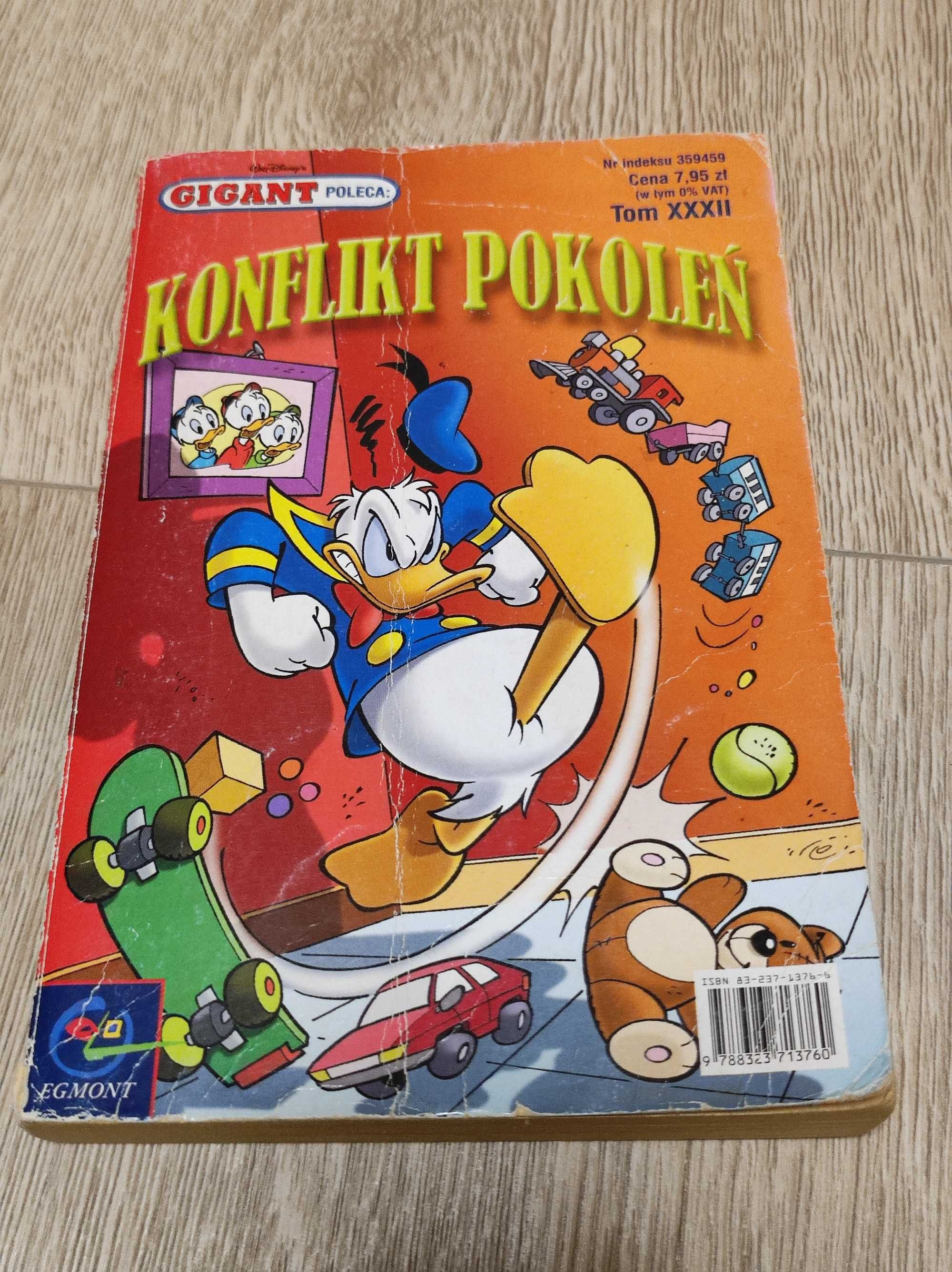 Komiks kaczor Donald Gigant Poleca Konflikt Pokoleń