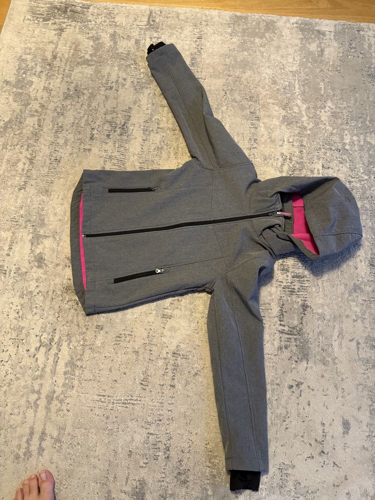 Kurtka Softshell H&M Sport dla dziewczynki, rozmiar 158