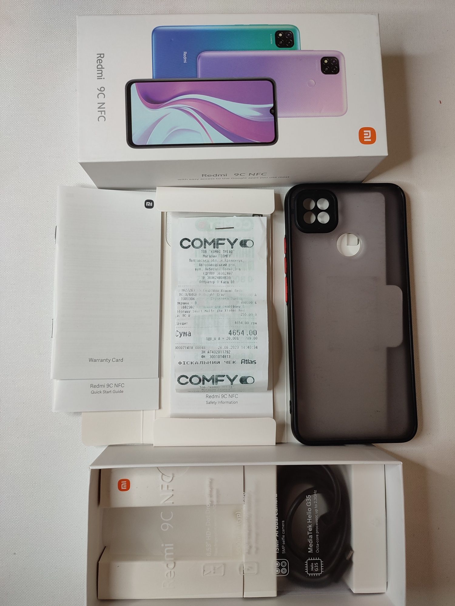 Xiaomi redmi 9c, 64Gb, NFC