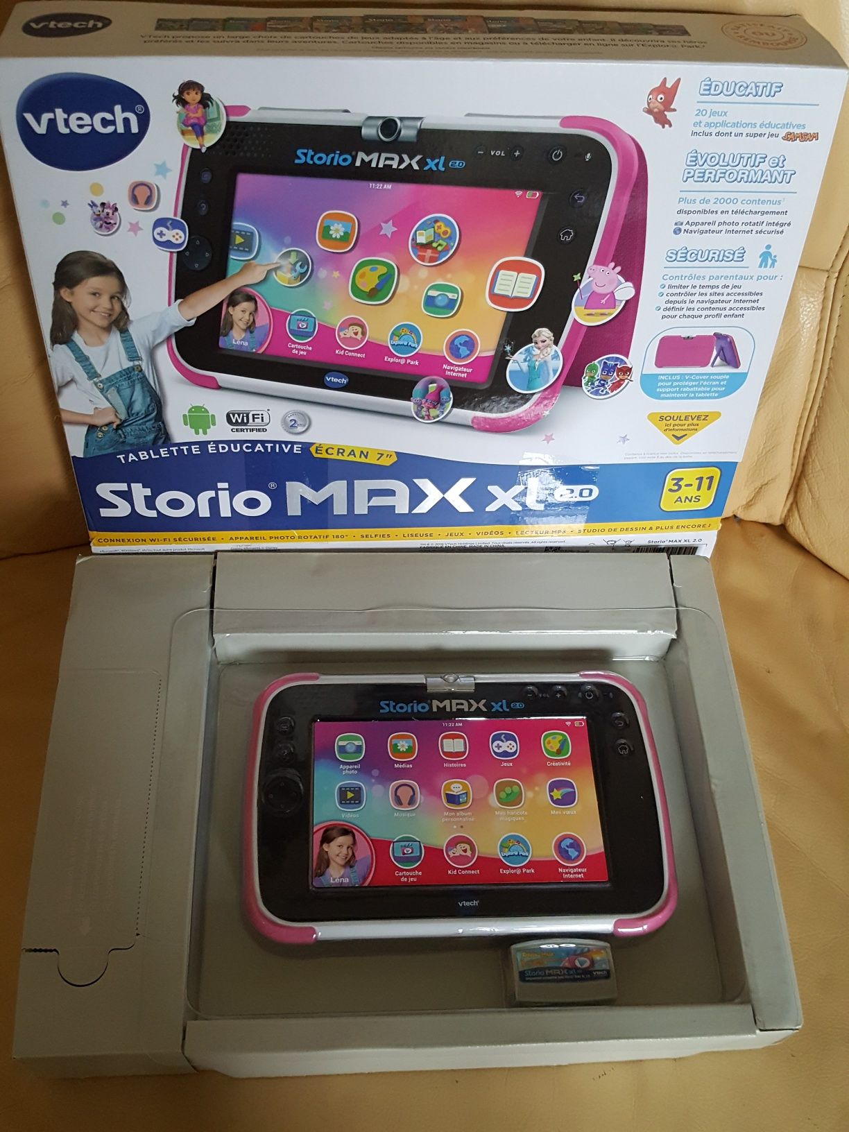 Tablet dla dzieci VTech Storio MAX XL 2.0, różowy