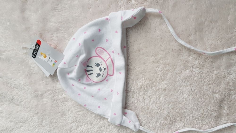 Czapka 43-45cm dziewczynka Kik nowa