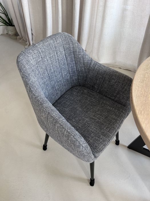 stół dębowy z krzesłami zestaw